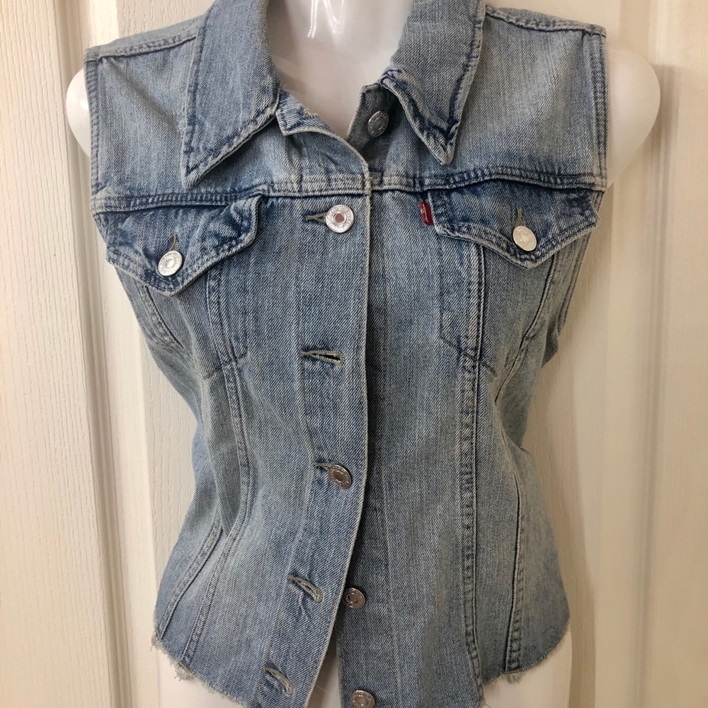 Levi’s Distressed Vest